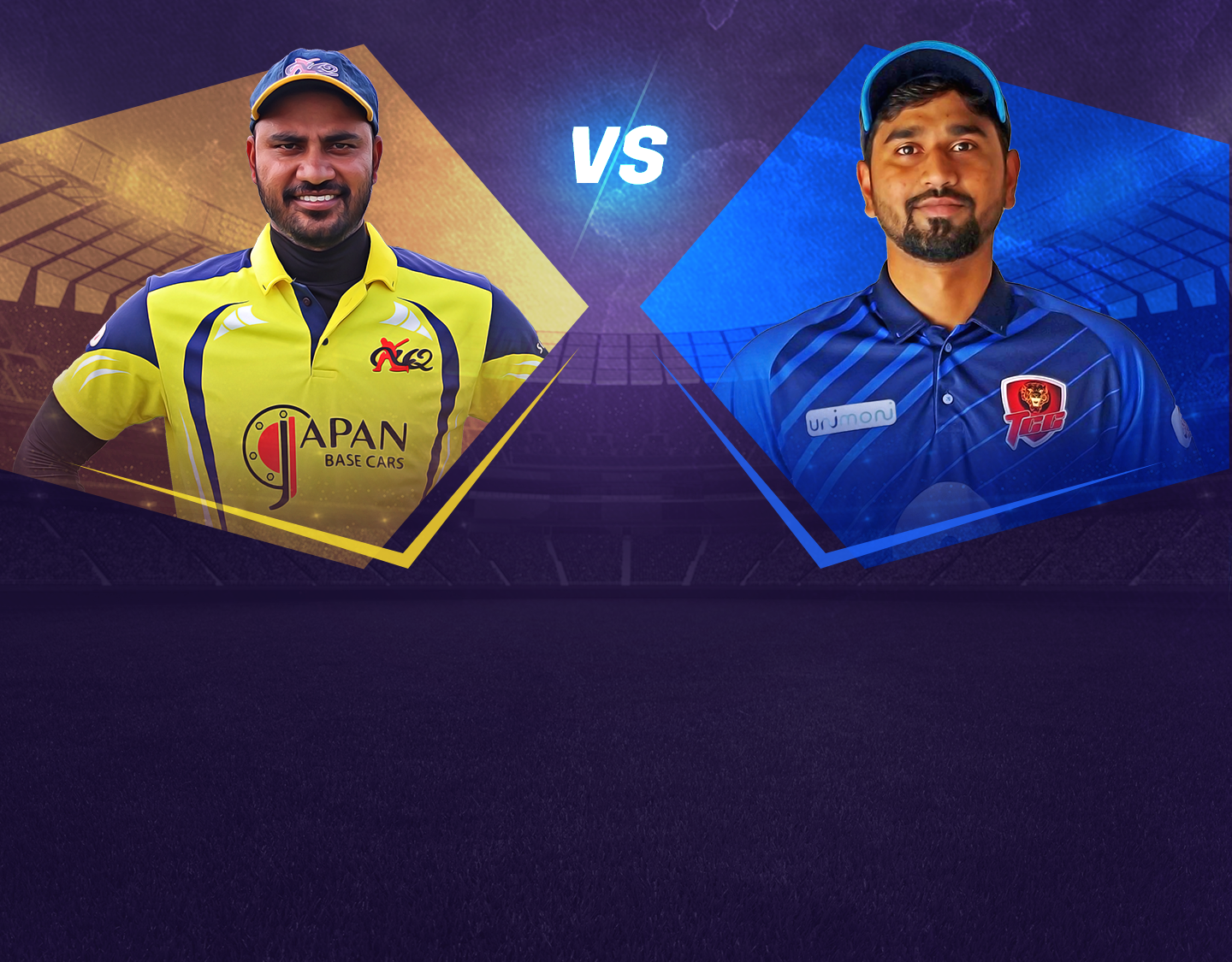 Match 7 of jcl t10, 2023: alpha quashers yokohama vs tigers cricket club banner