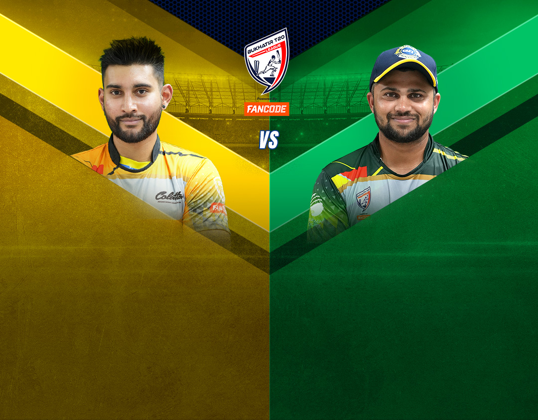 Match 22 of bukhatir t20 league, 2023: collaze bakehouse vs goodrich gladiators banner