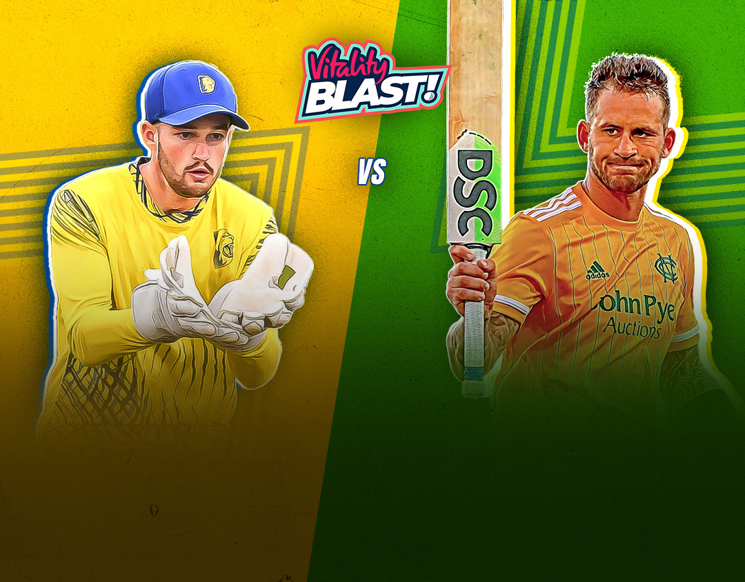 Match 24 of vitality blast, 2023: durham vs nottinghamshire banner