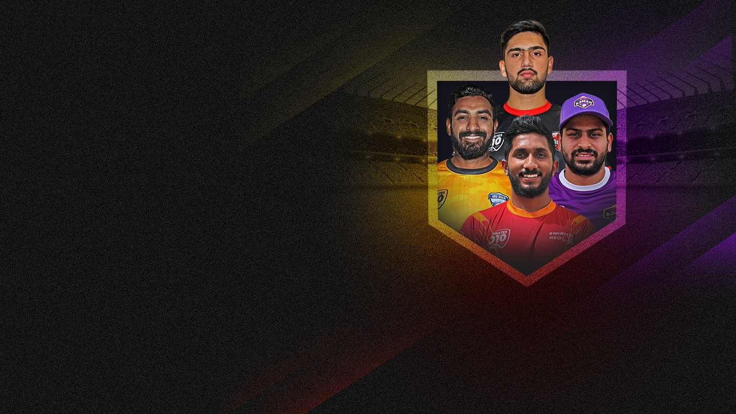 Emirates d10 tournament, 2023 cricket banner