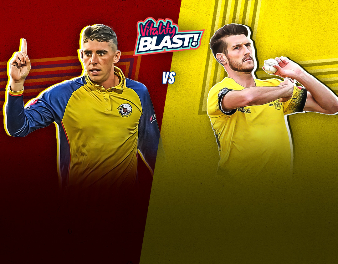 Match 25 of vitality blast, 2023: essex vs gloucestershire banner