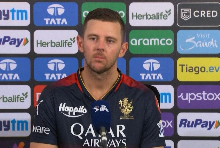 A brilliant start from Siraj gave us the advantage: Hazlewood