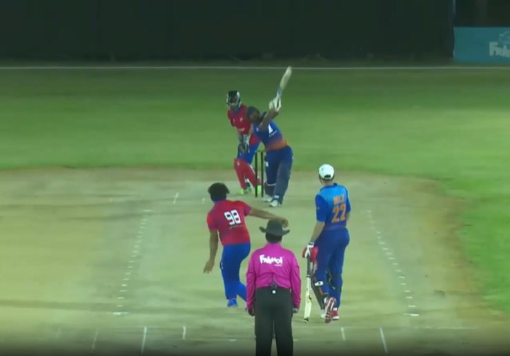 133 off 63! Ravija Sandaruwan smokes 15 sixes