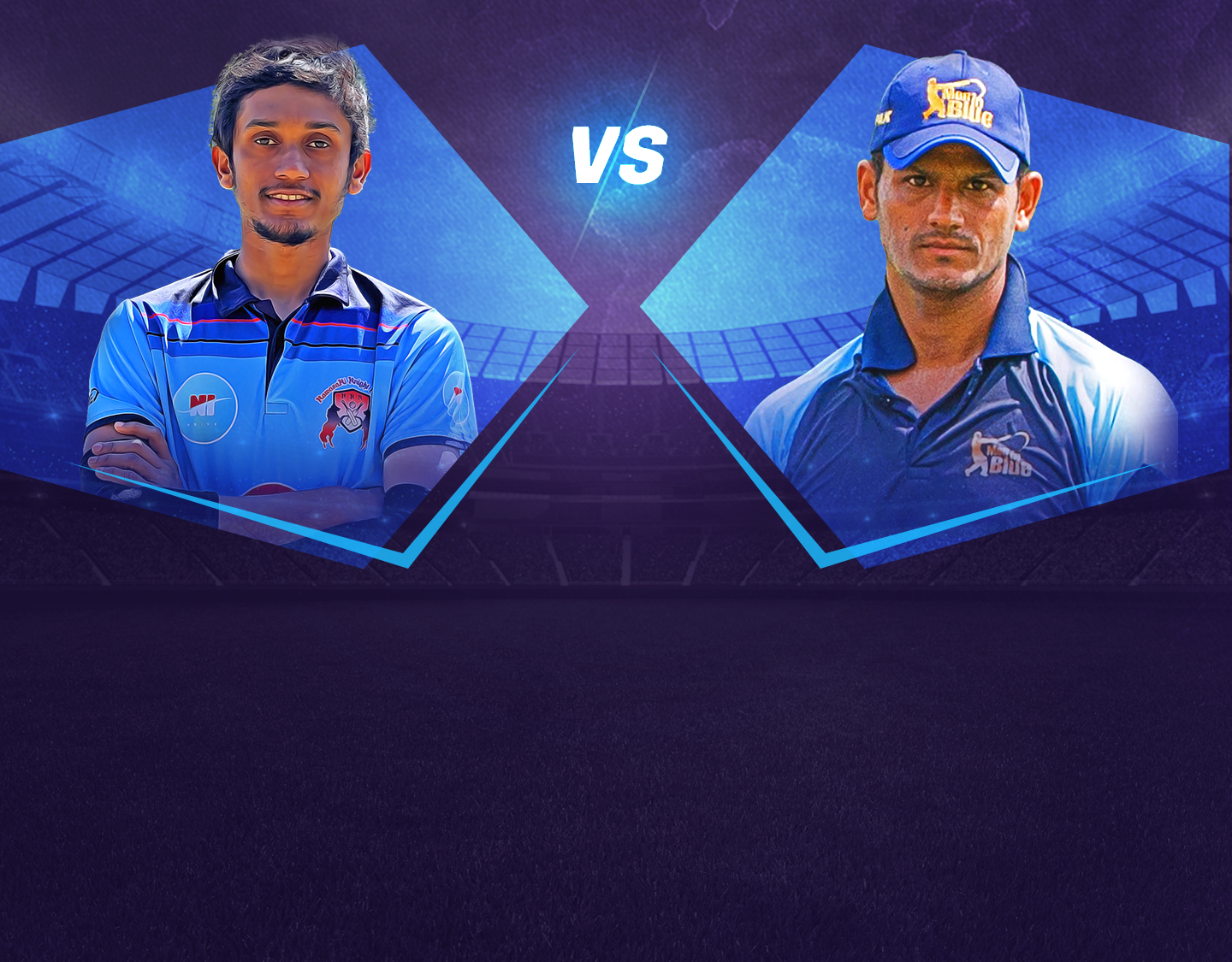 Match 1 of jcl t10, 2023: kawasaki knight riders cc vs men in blue banner