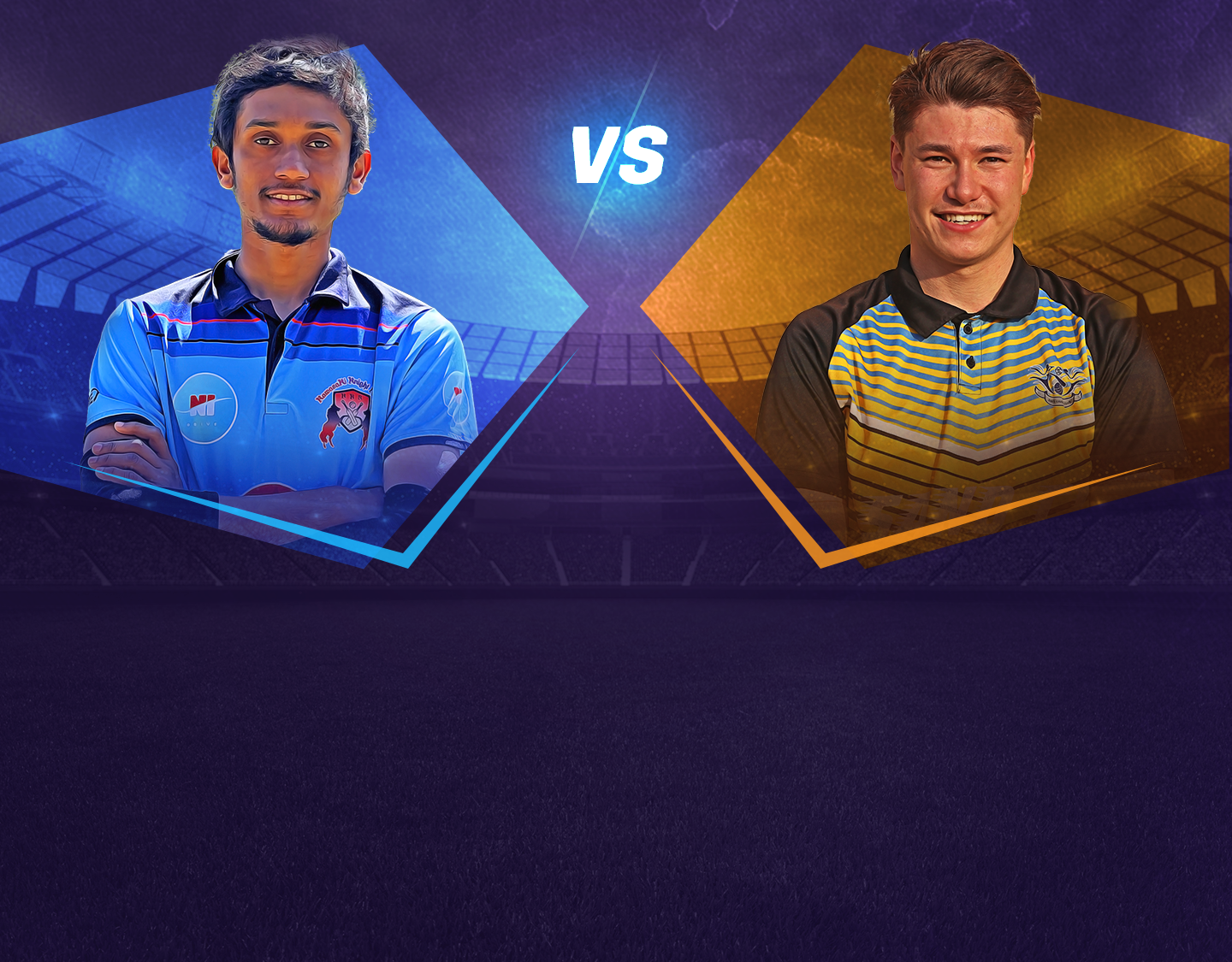 Match 12 of jcl t10, 2023: kawasaki knight riders cc vs sano cc banner