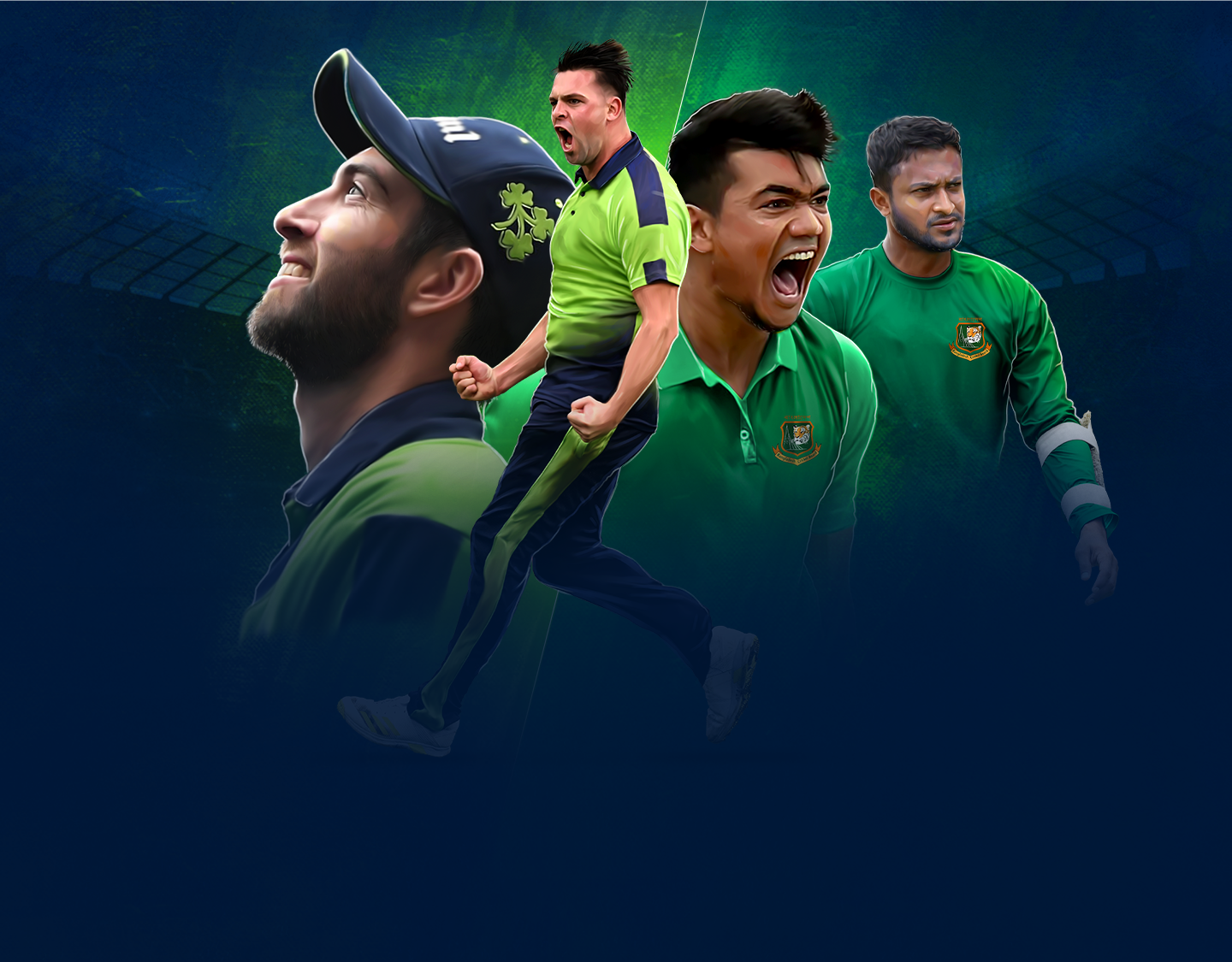 2nd odi of bangladesh tour of ireland: ireland vs bangladesh banner