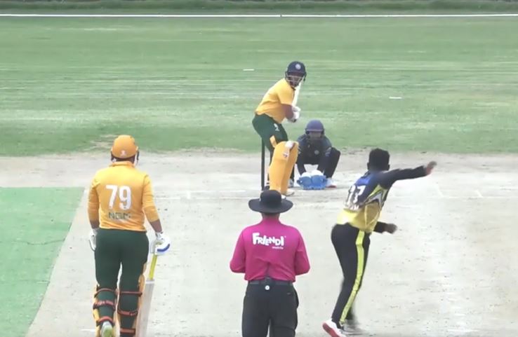 76 off 44! Nimish Lathif fires with the willow
