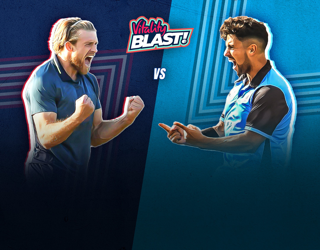 Match 3 of vitality blast, 2023: northamptonshire vs worcestershire banner