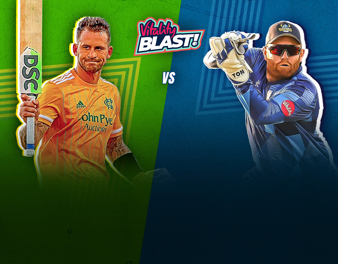 Match 27 of vitality blast, 2023: nottinghamshire vs yorkshire banner