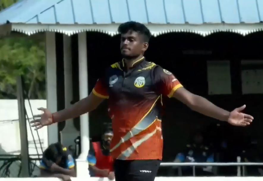 4 for 21! Pavan Raj rules the roost