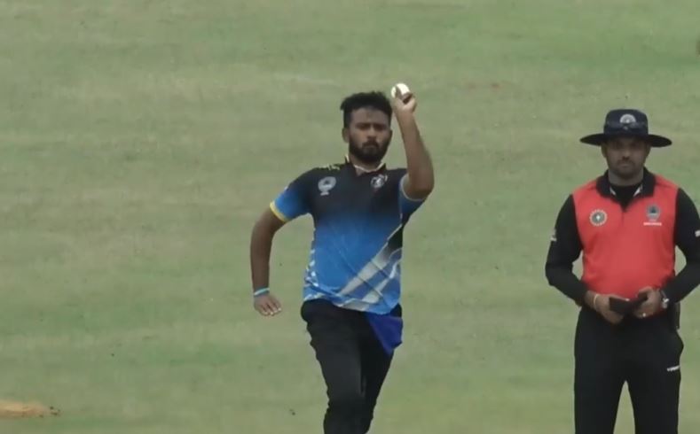 4 for 20! Rahul Chandran's lethal spell