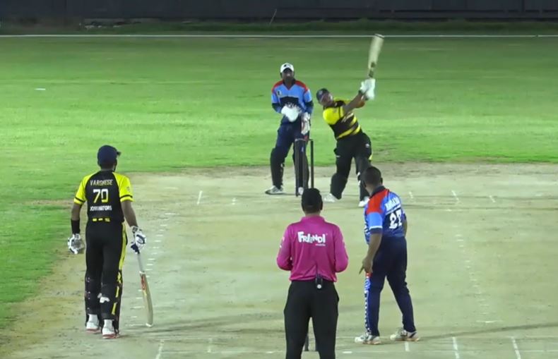77 off 34! Sunil Musthafa smashes Jubilee Konaseema