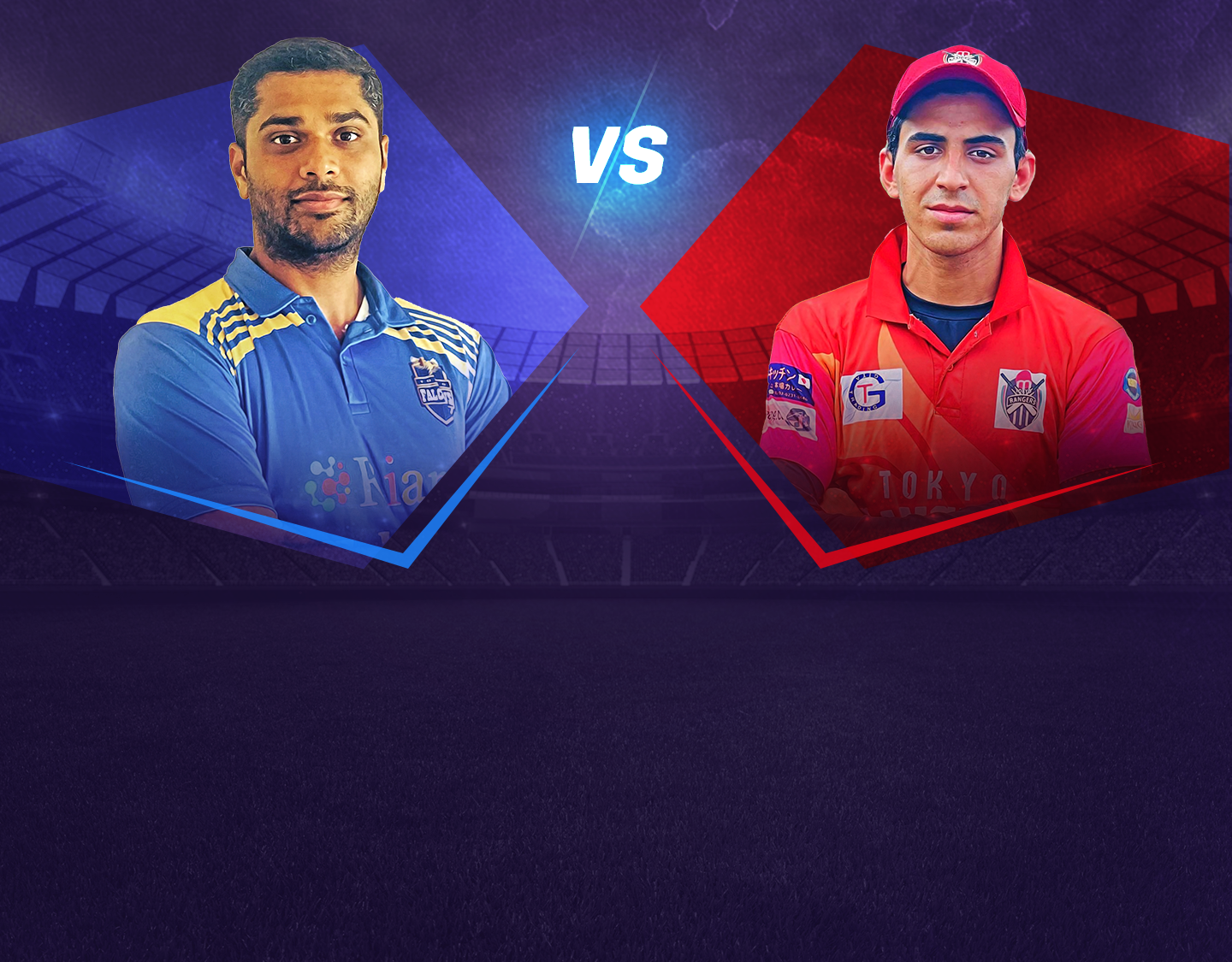 Match 5 of jcl t10, 2023: tokyo falcons vs tokyo ranger cricket club banner