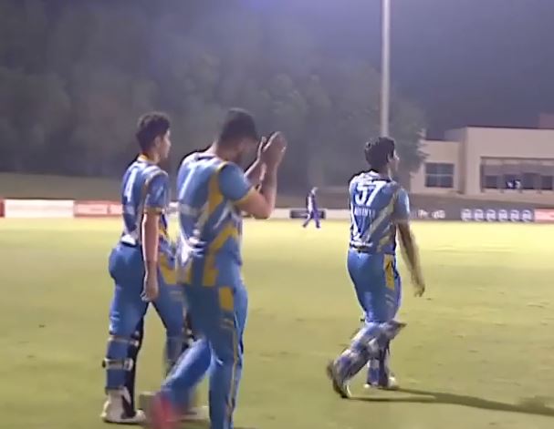 Last Over Thriller! Emirates Blues beat Dubai by 3 wickets