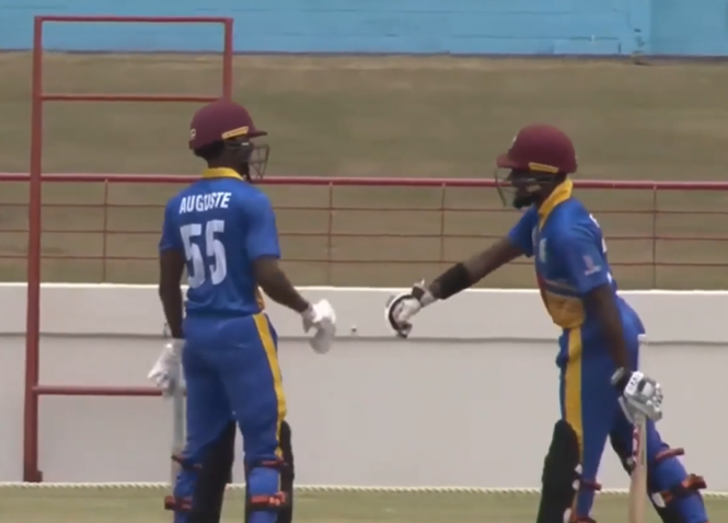 80 off 29! Ackeem Auguste sets the ground ablaze