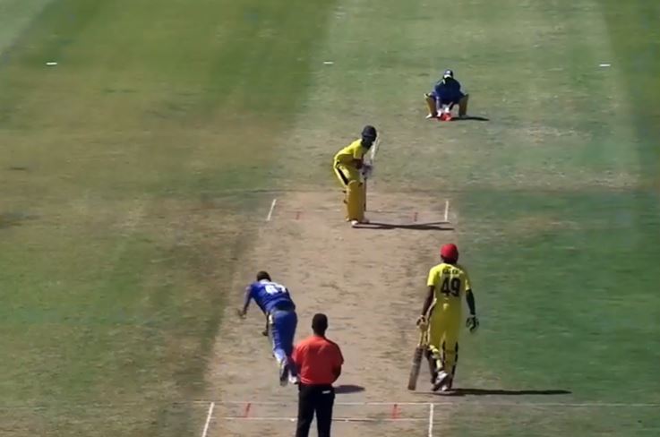 8 Fours! Johnel Eugene stuns with 30-ball 69