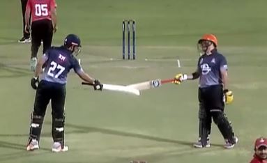 55 off 28! Uzair Maan goes on a rampage