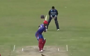 74 off 26! Evin Lewis goes on a rampage