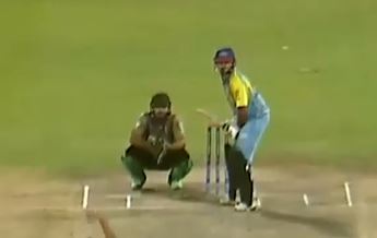 69 off 34! Lovepreet takes on UAE Champions' bowlers