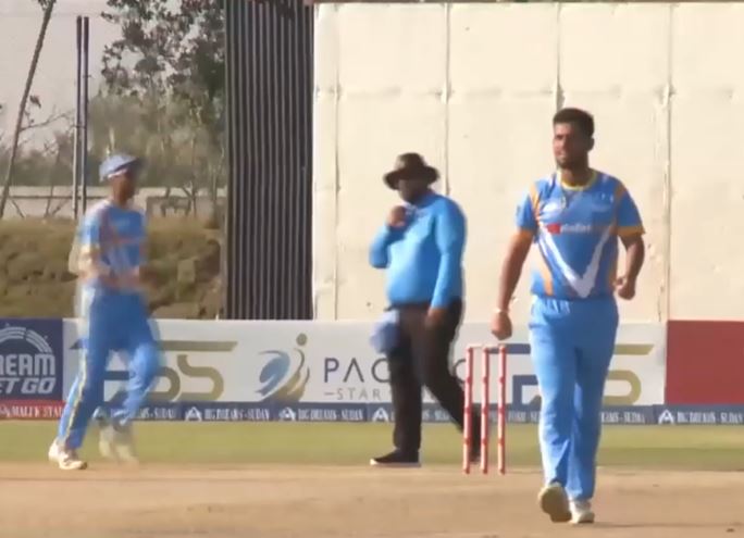 Sanchit Sharma rattles Sharjah with lethal 4-fer