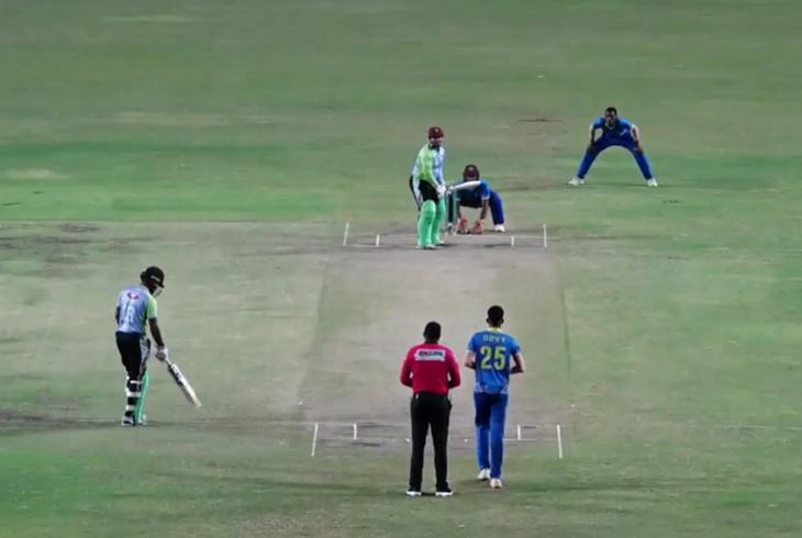 8 Sixes! Nicholas Sookdeosingh returns with 42-ball 83