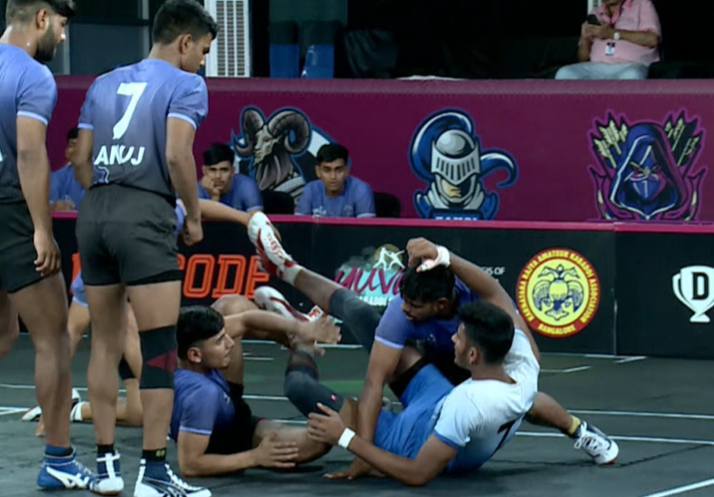 Gagan Gowda's raiding brilliance against Periyar Panthers