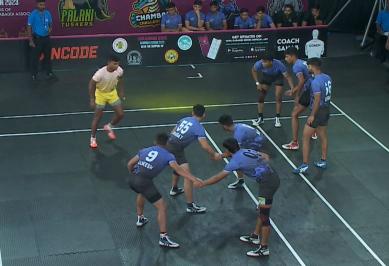 6 Tackle points! Anuj Saini delivers high