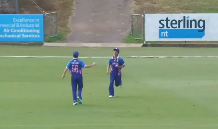 4 for 4! Aditya Phadke strikes early