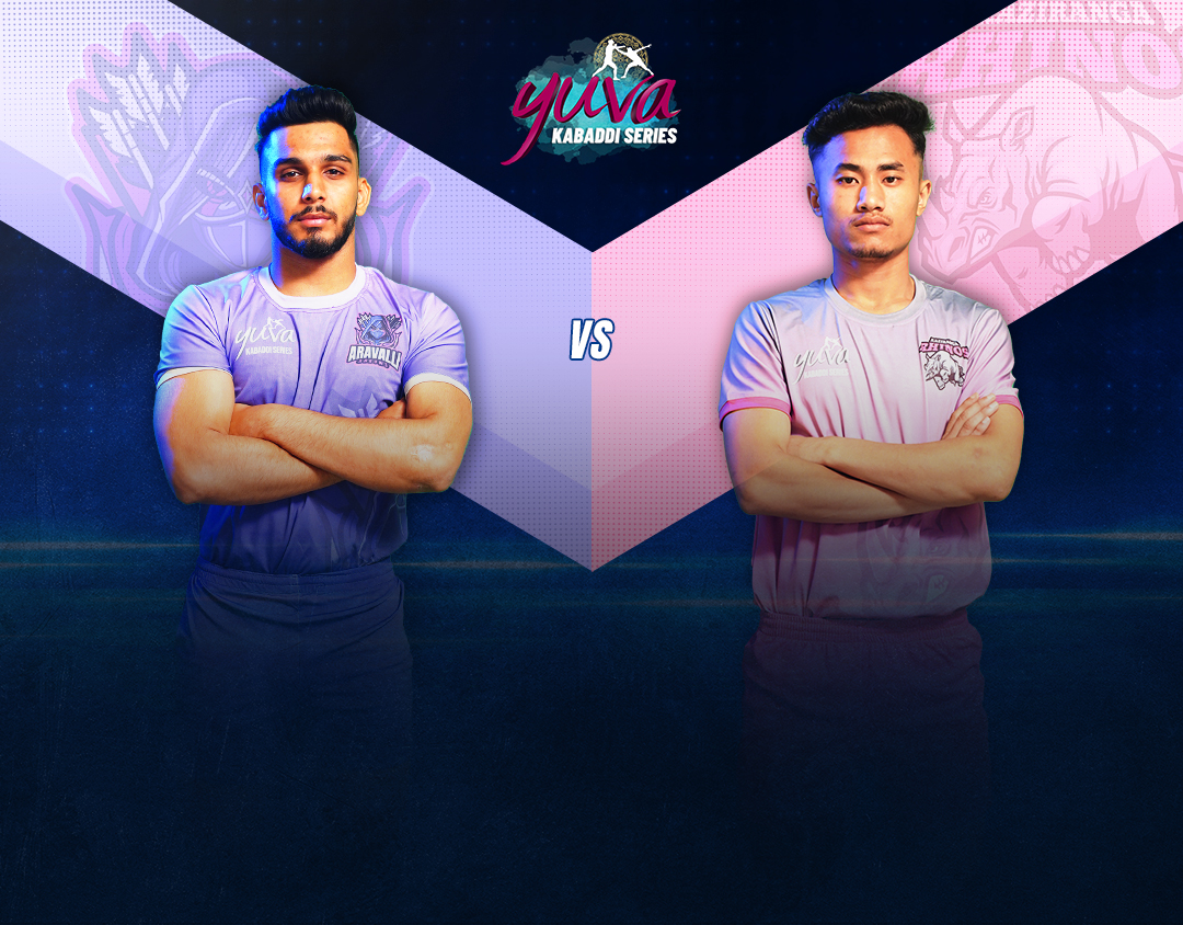 Match #53 of yuva kabaddi series summer edition, 2023 banner