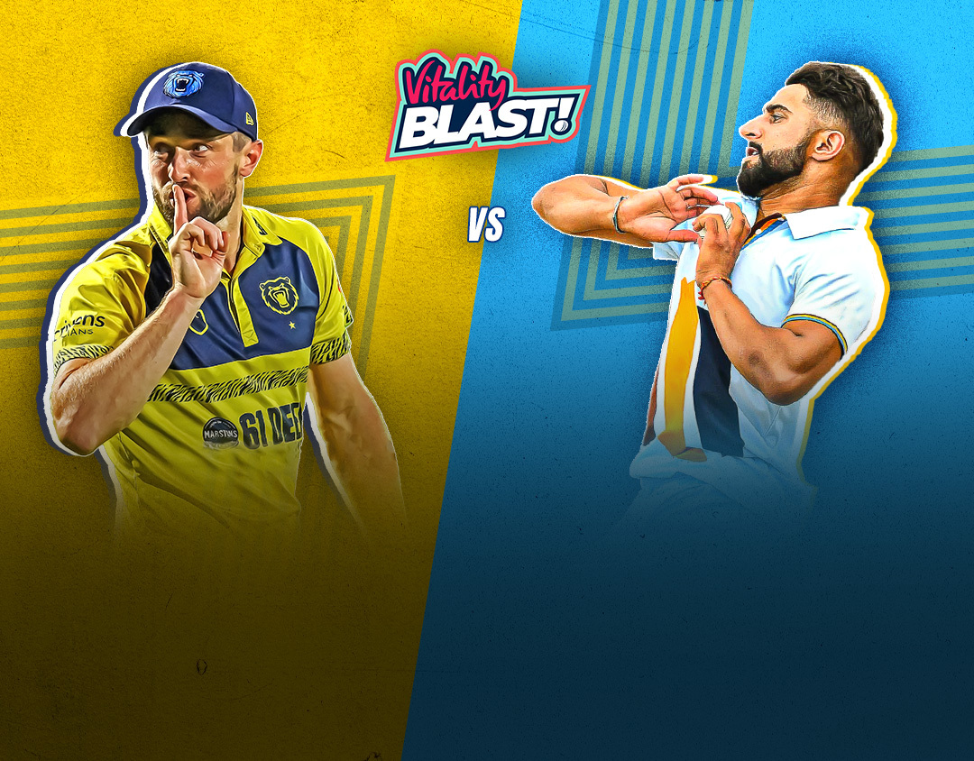 Match 57 of vitality blast, 2023: warwickshire vs derbyshire banner