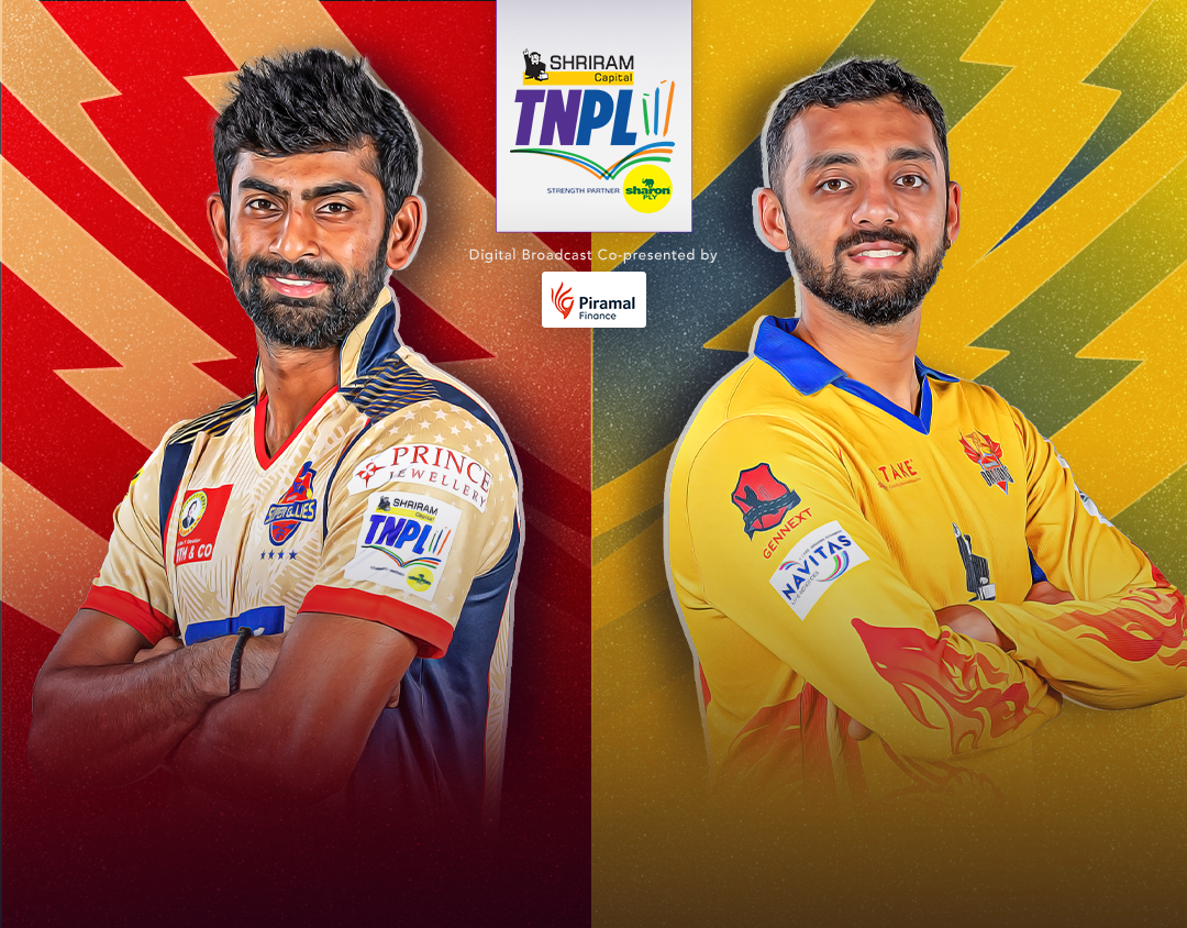 Match 11 of tamil nadu premier league, 2023: chepauk super gillies vs dindigul dragons banner