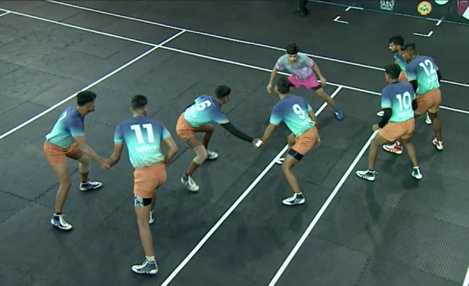 6 Successful Tackles! Gaurav Verma adds to Kaziranga Rhinos' woes