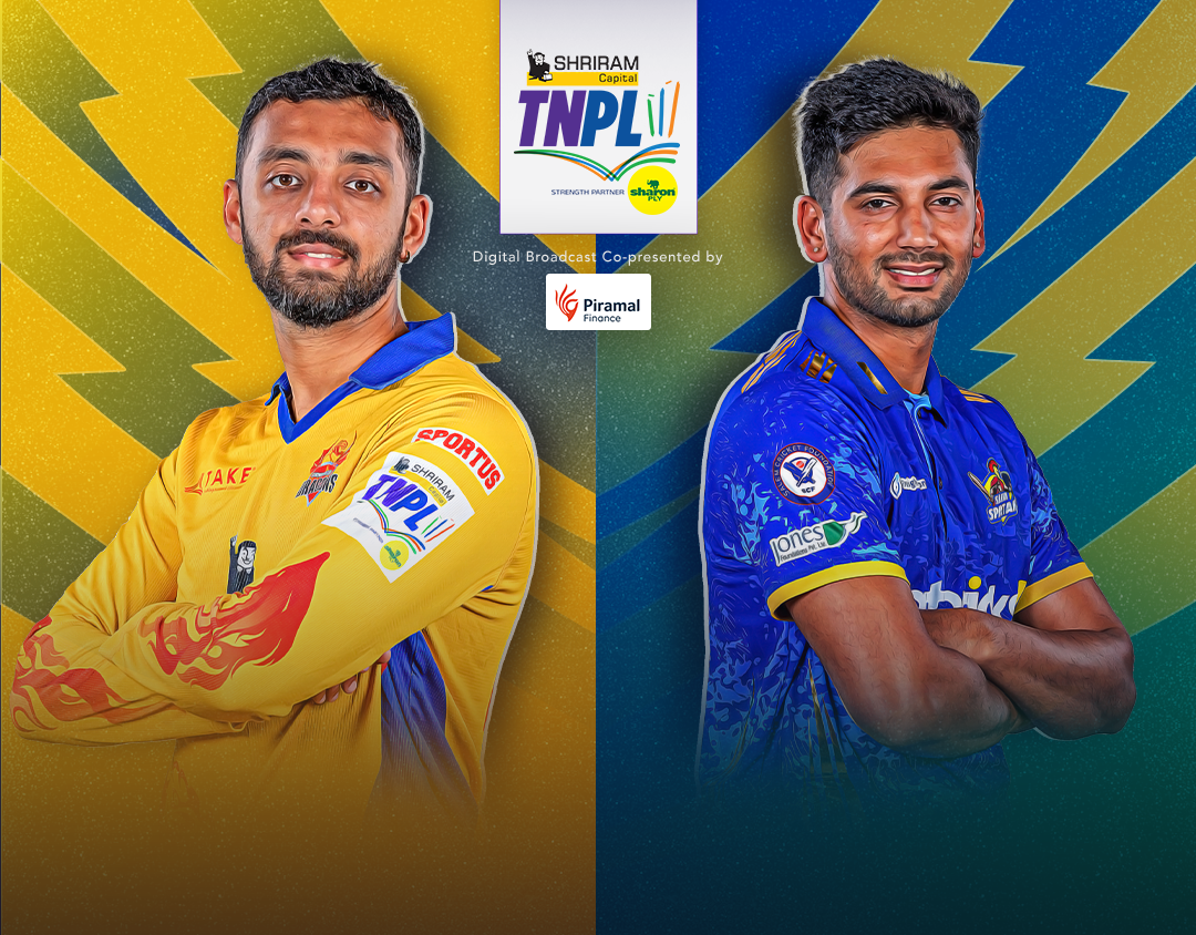 Match 26 of tamil nadu premier league, 2023: dindigul dragons vs salem spartans banner