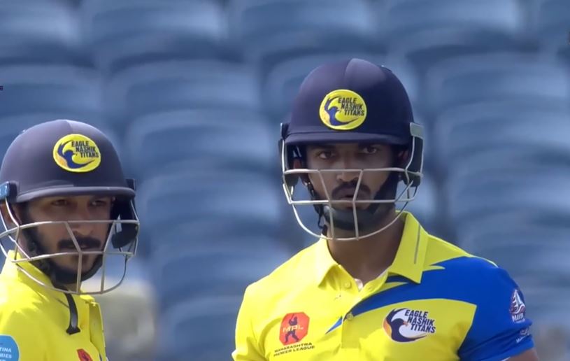 42 off 20! Dhanraj Shinde unfurls sublime sixes