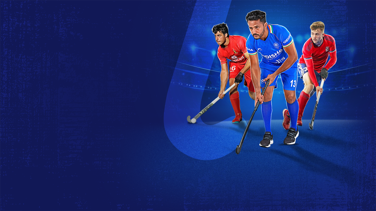 Men's fih pro league hockey banner