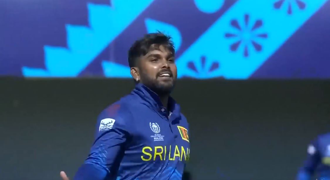 Triple-wicket maiden! Hasaranga on FIRE