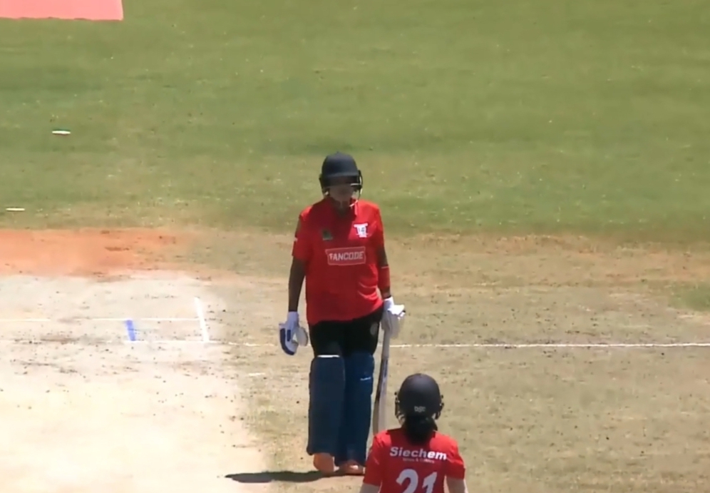 Asha Shobana's swashbuckling knock of 115*