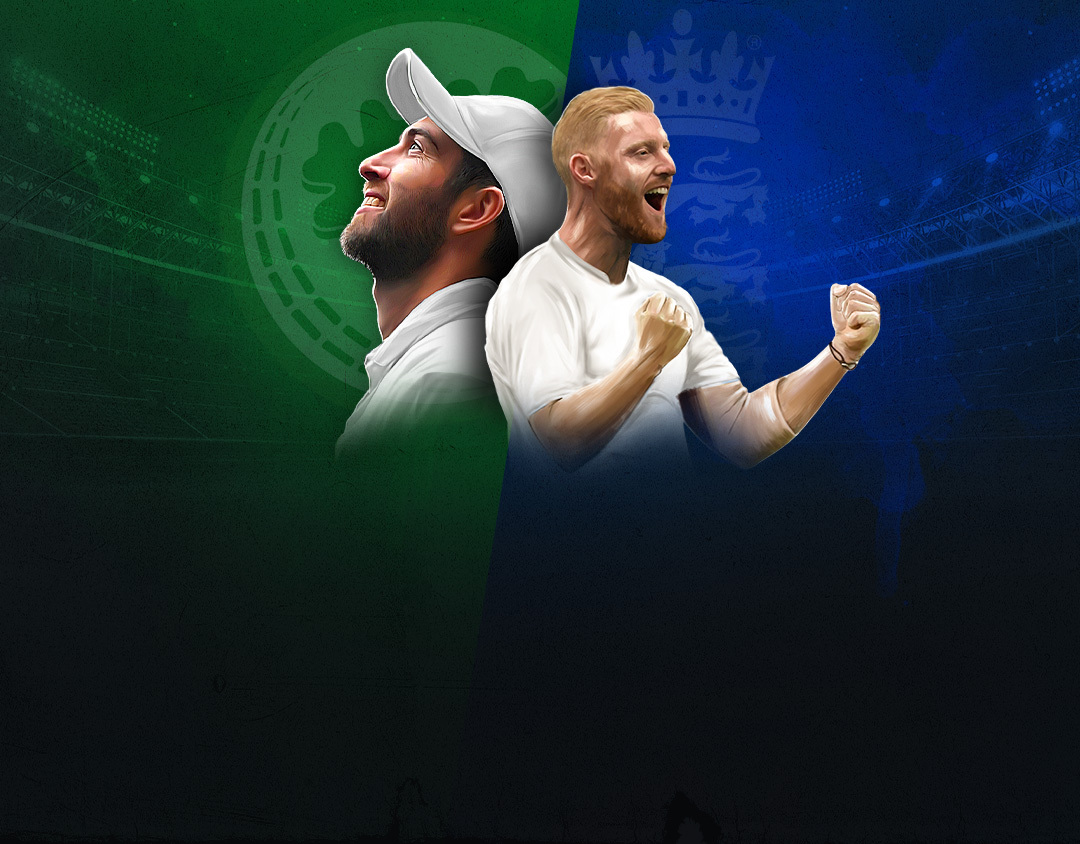 One-off test of ireland tour of england, one-off test: england vs ireland banner