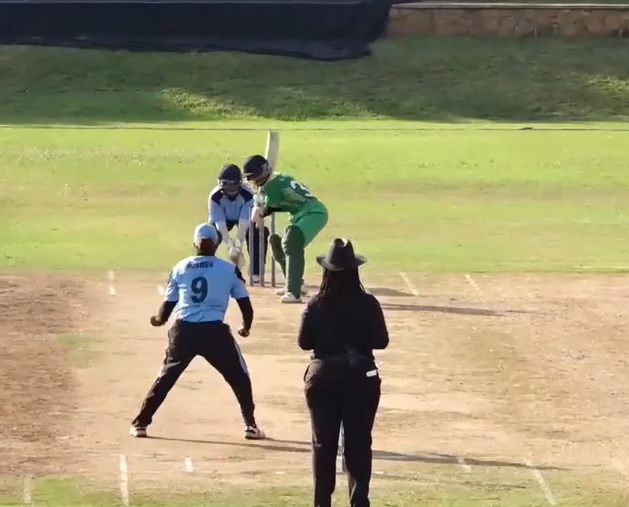 4 for 9! Shameelah Mosweu rips through Nigeria's batting