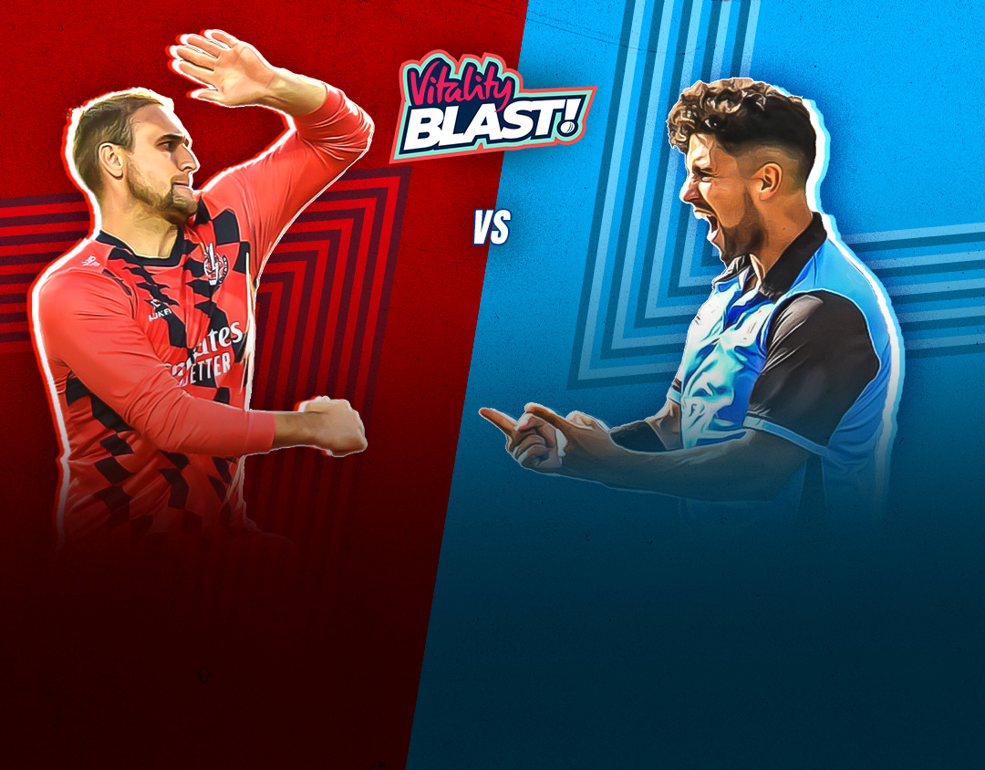 Match 56 of vitality blast, 2023: lancashire vs worcestershire banner