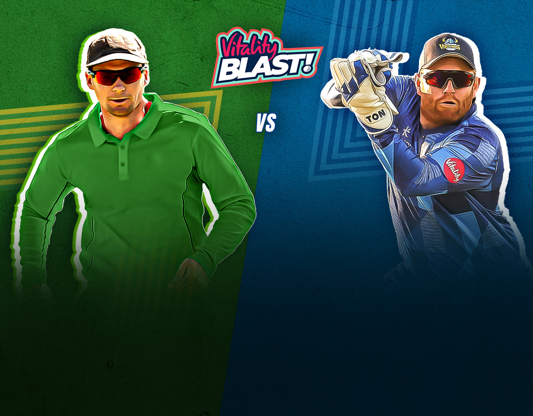 Match 54 of vitality blast, 2023: leicestershire vs yorkshire banner