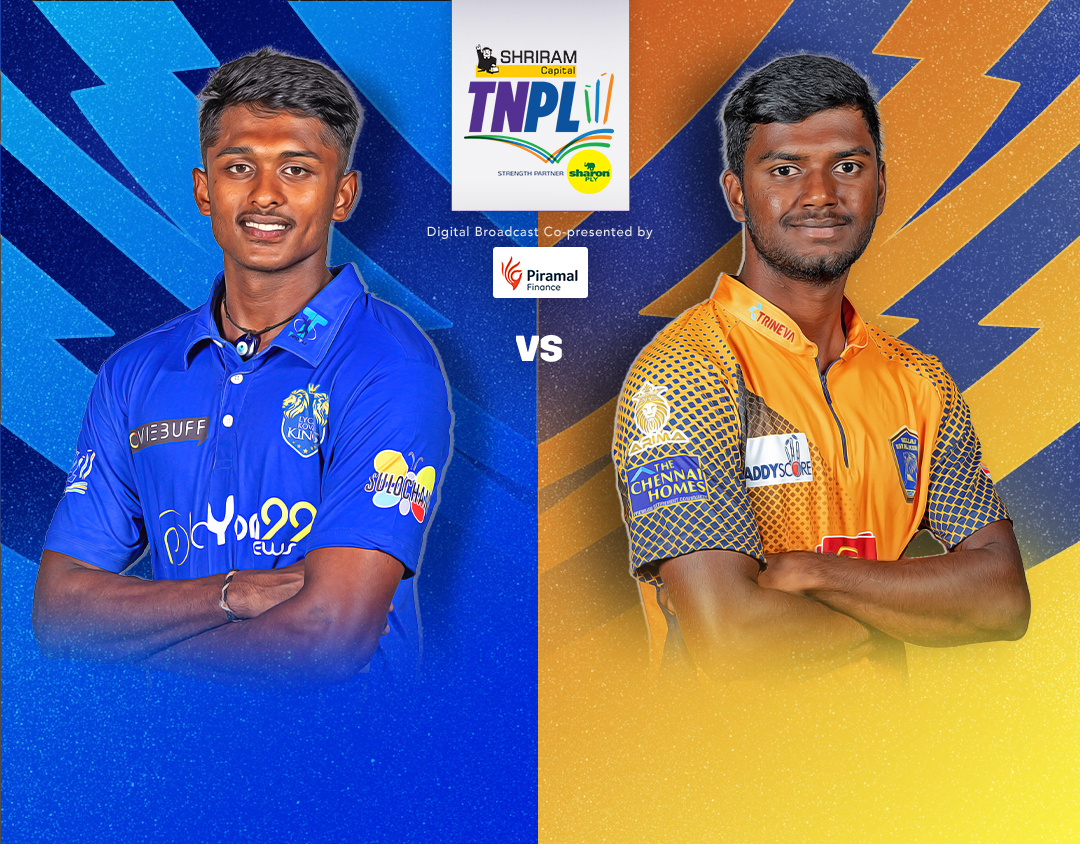 Match 6 of tamil nadu premier league, 2023: lyca kovai kings vs nellai royal kings banner