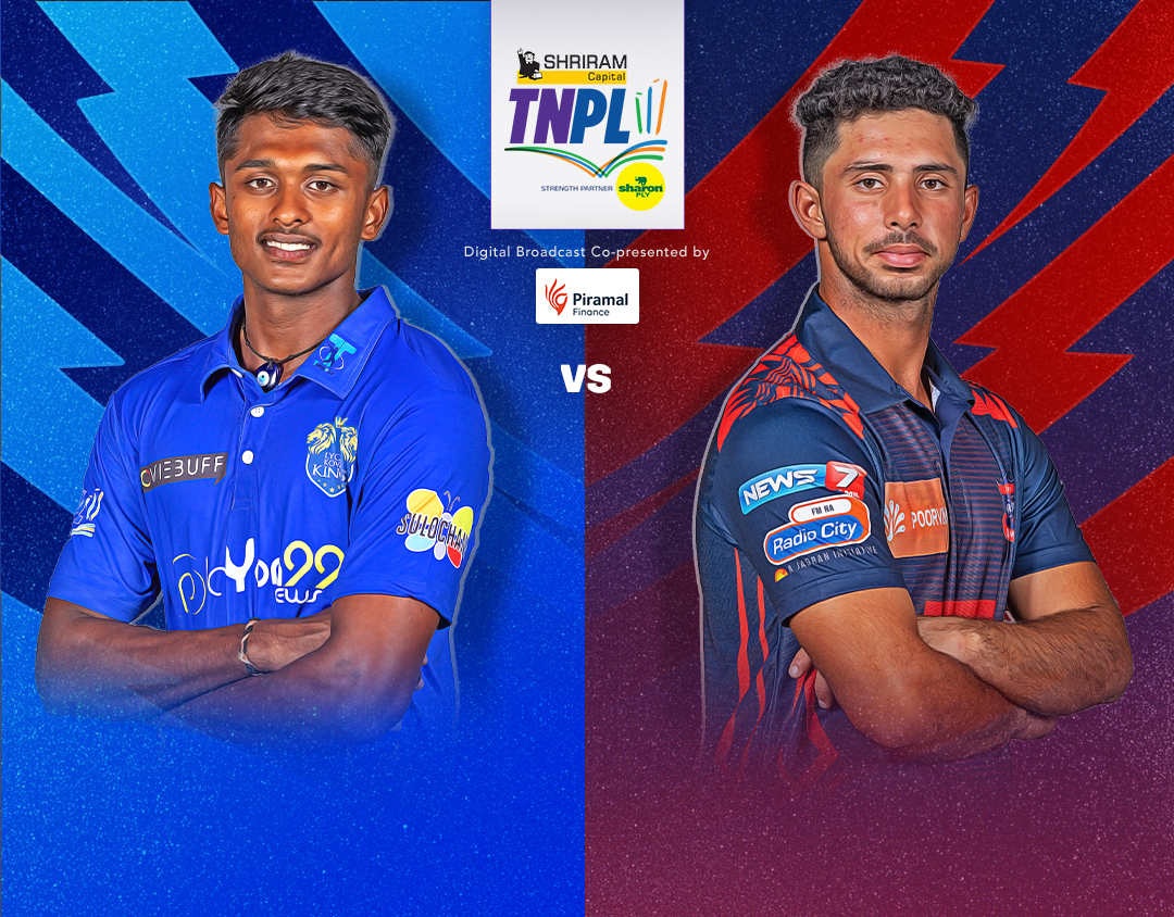 Match 1 of tamil nadu premier league, 2023: lyca kovai kings vs idream tiruppur tamizhans banner