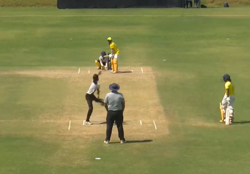 M Yazhini's 3/6 gets the better of Challengers' batters