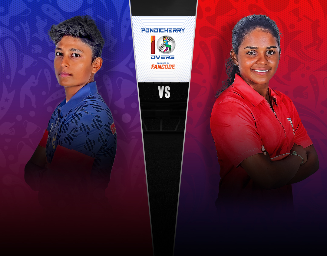 Match 10 of pondicherry women t10 tournament, 2023: princess women vs angels women banner