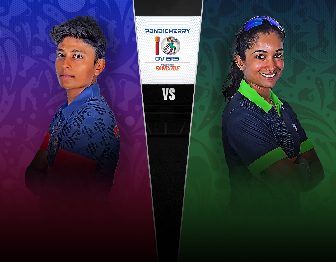Match 12 of pondicherry women t10 tournament, 2023: princess women vs queens women banner