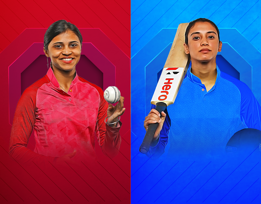 Match #3 of mpl women's exhibition match , 2023: team red vs team blue banner