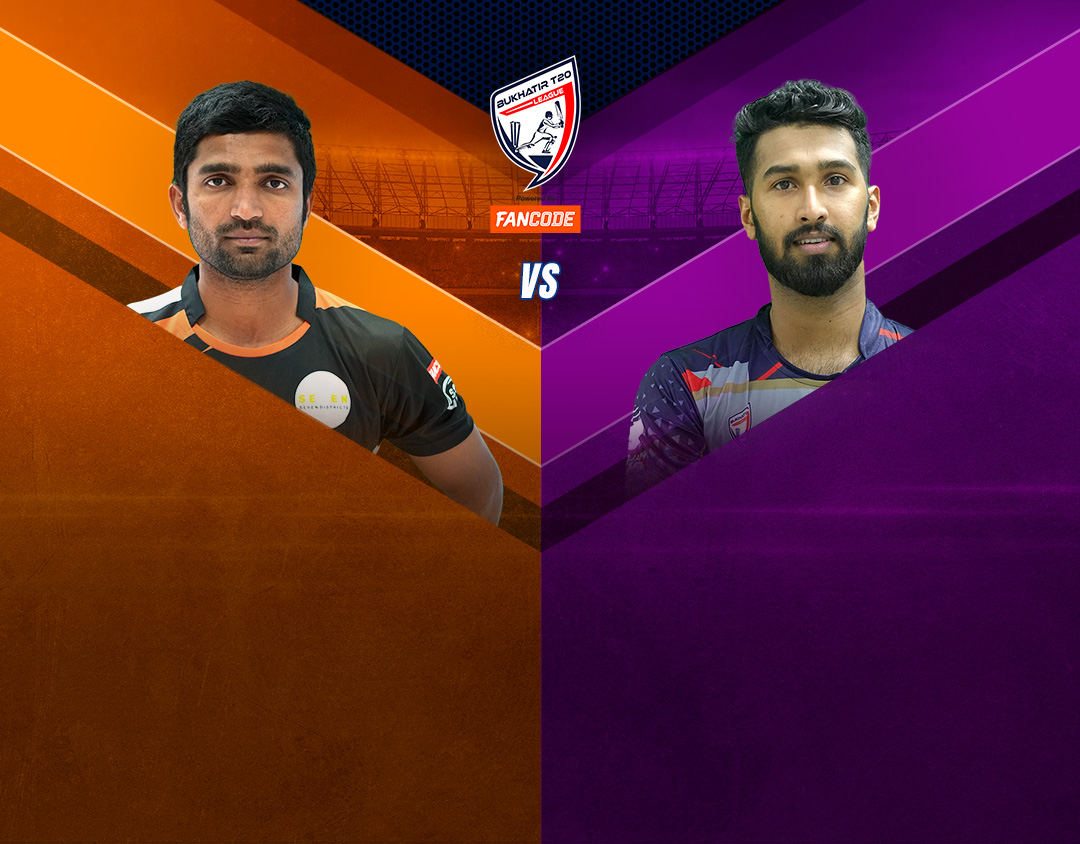 Match 21 of bukhatir t20 league, 2023: seven districts vs thambapanni lions banner