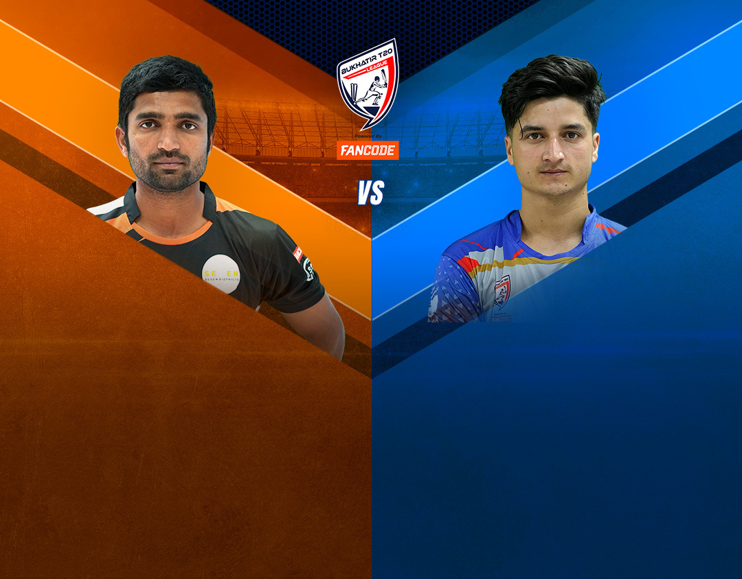 3rd quarter final of bukhatir t20 league, 2023: seven districts vs the vision shipping banner