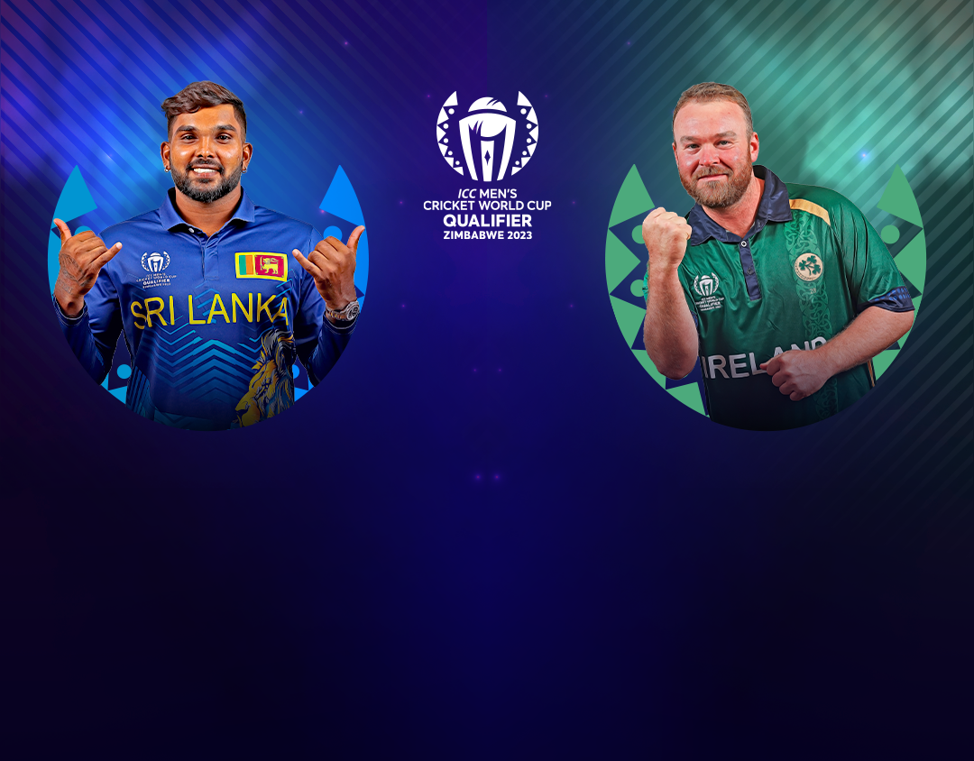 Match 15 of icc cricket world cup qualifier, 2023: sri lanka vs ireland banner